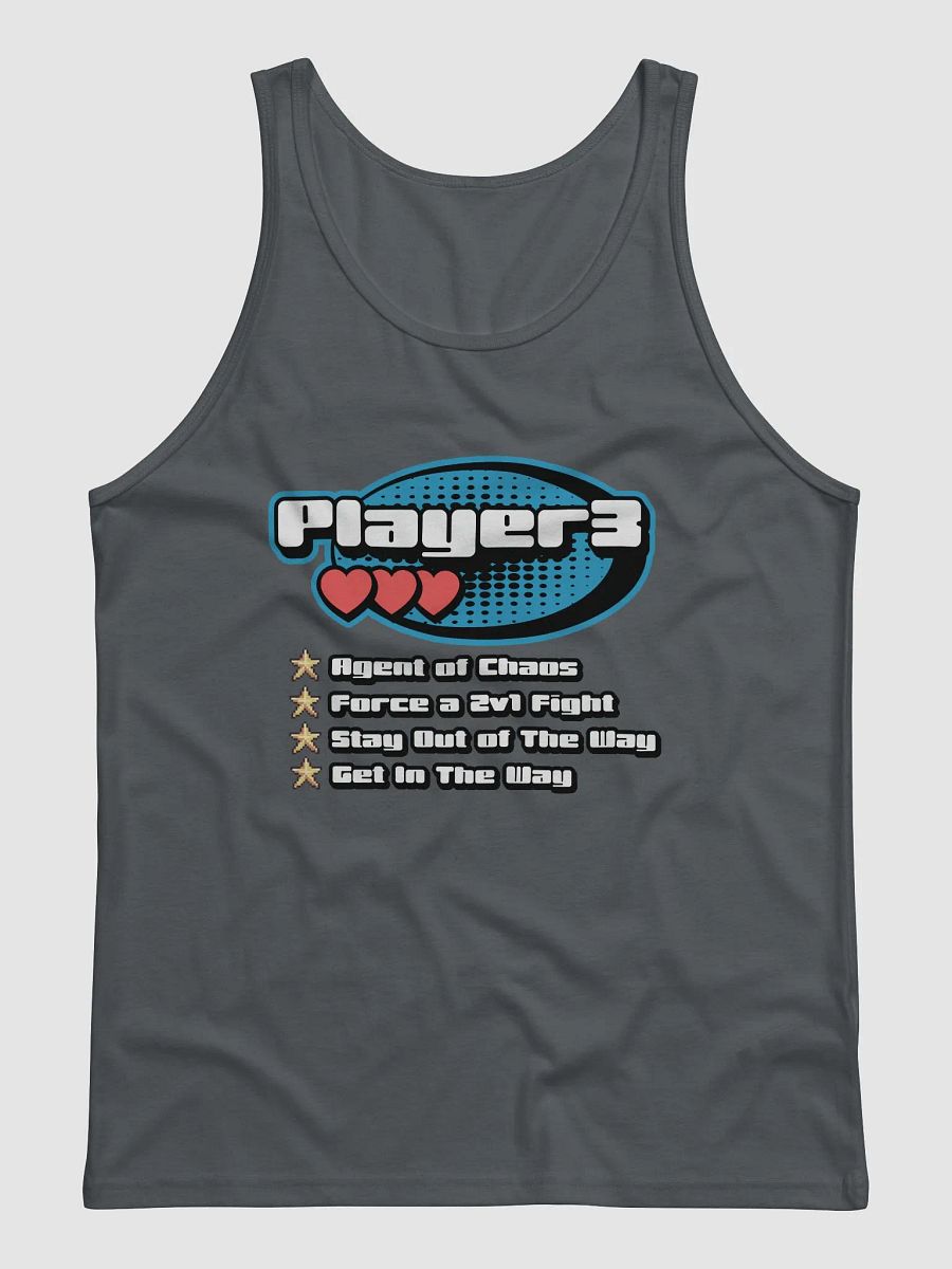 Player 3 Tank Top product image (1)