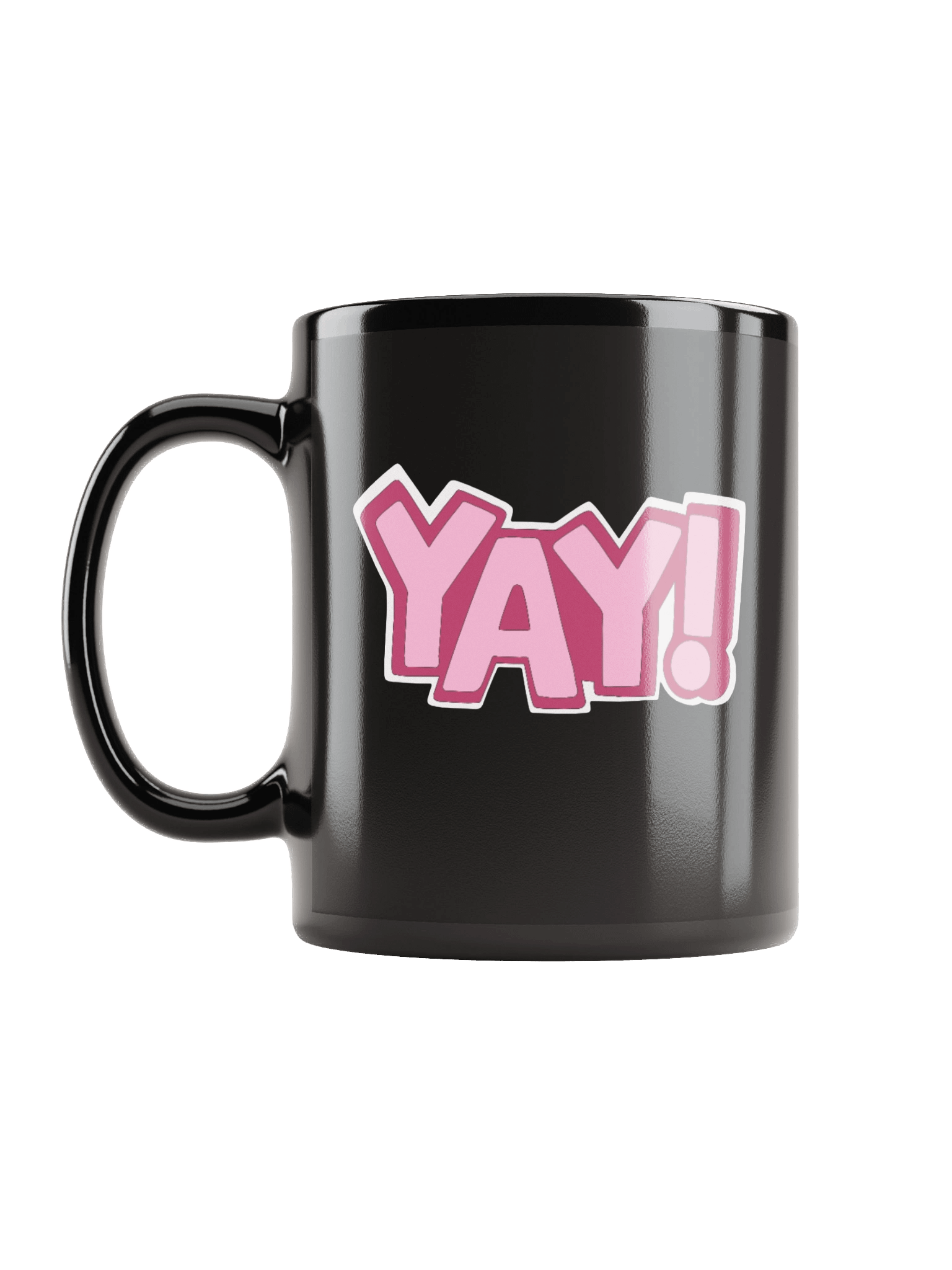 YAY! Black Coffee Mug product image (2)