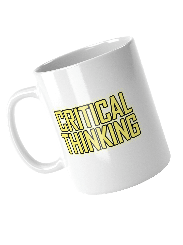Promote Critical Thinking Now Coffee - White Mug product image (1)