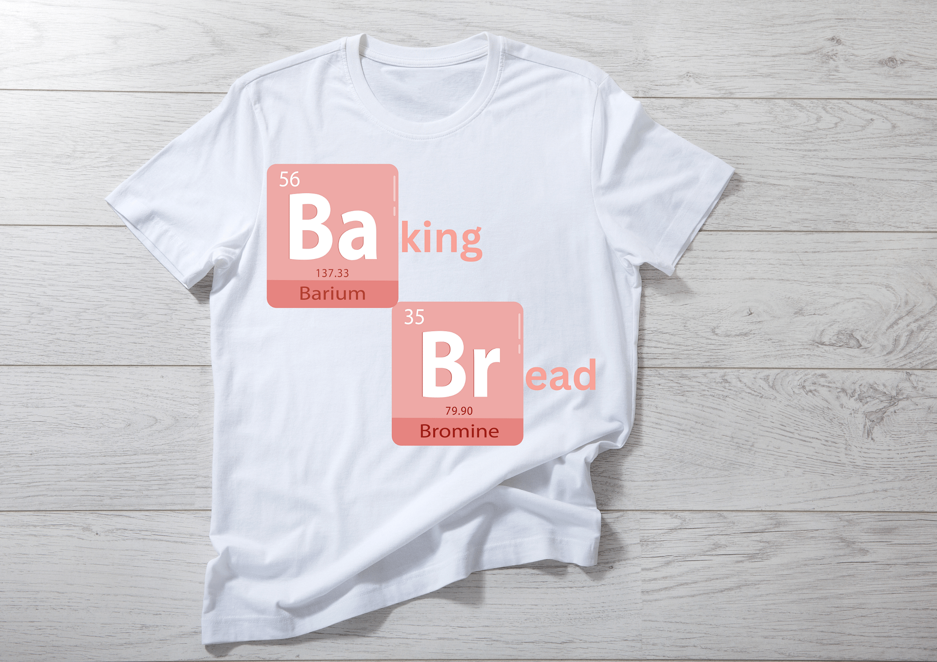 Periodic Table Baking Bread T-Shirt product image (31)