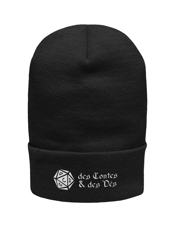 Tuque DCDD Logo NB + Texte product image (1)
