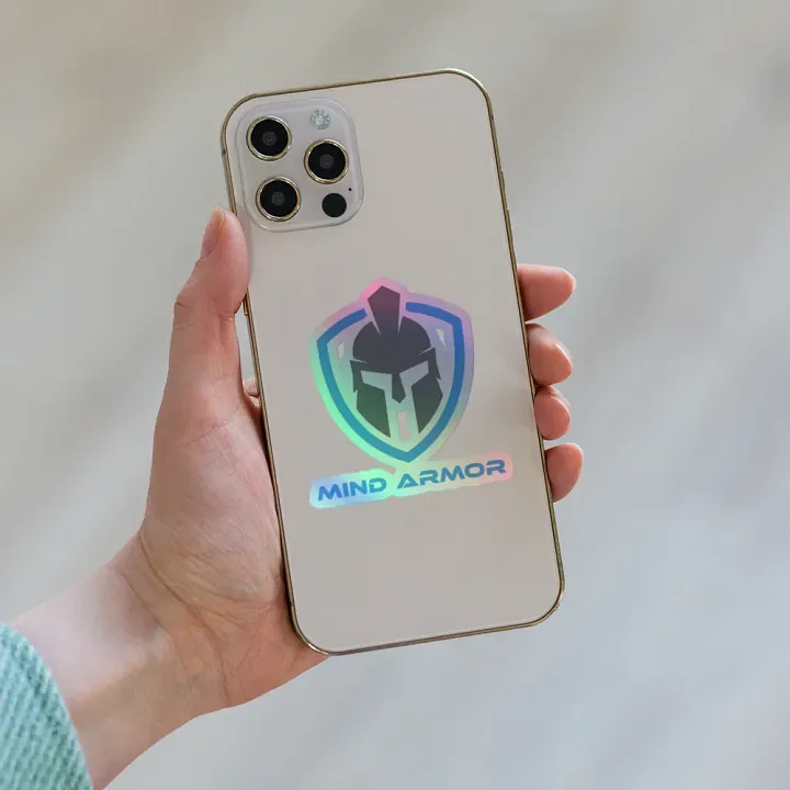 Mind Armor - Kiss-Cut Holographic Sticker product image (2)