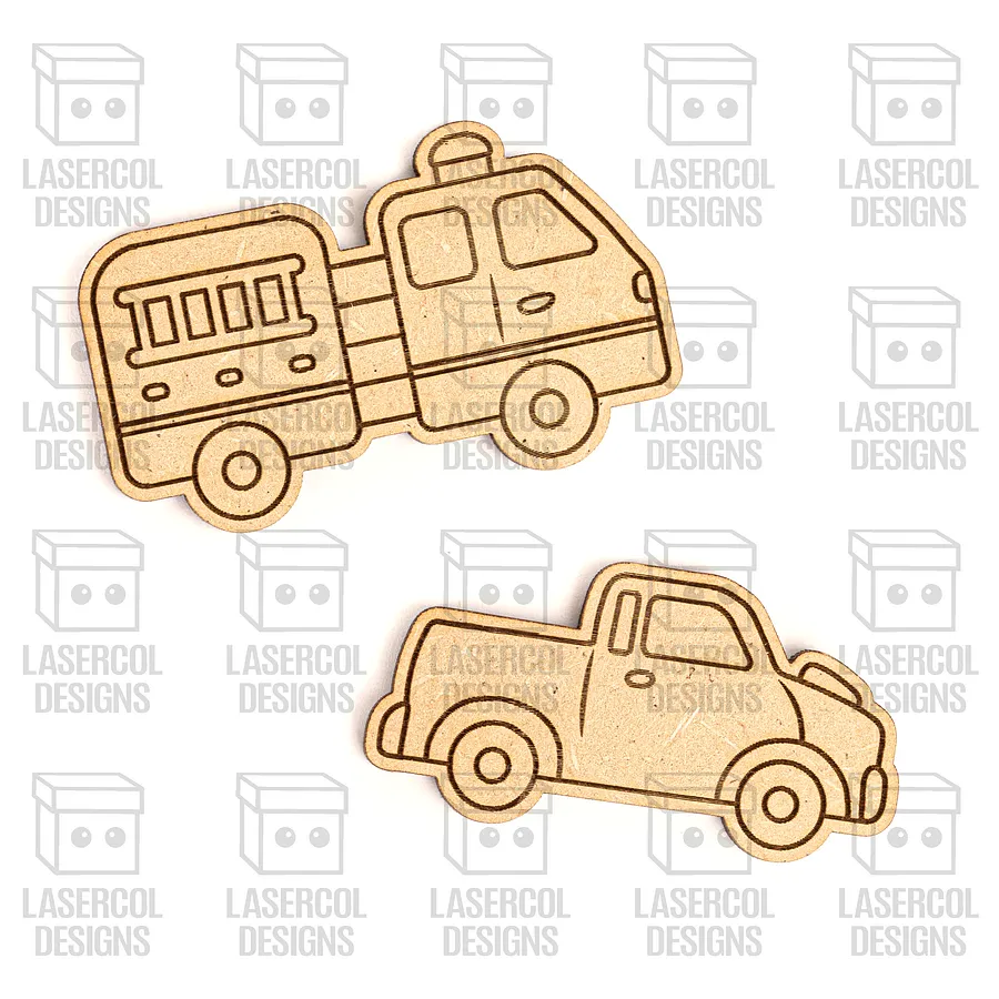 Cars Paint Kit DIY Cut Outs - Laser Cut Files product image (6)