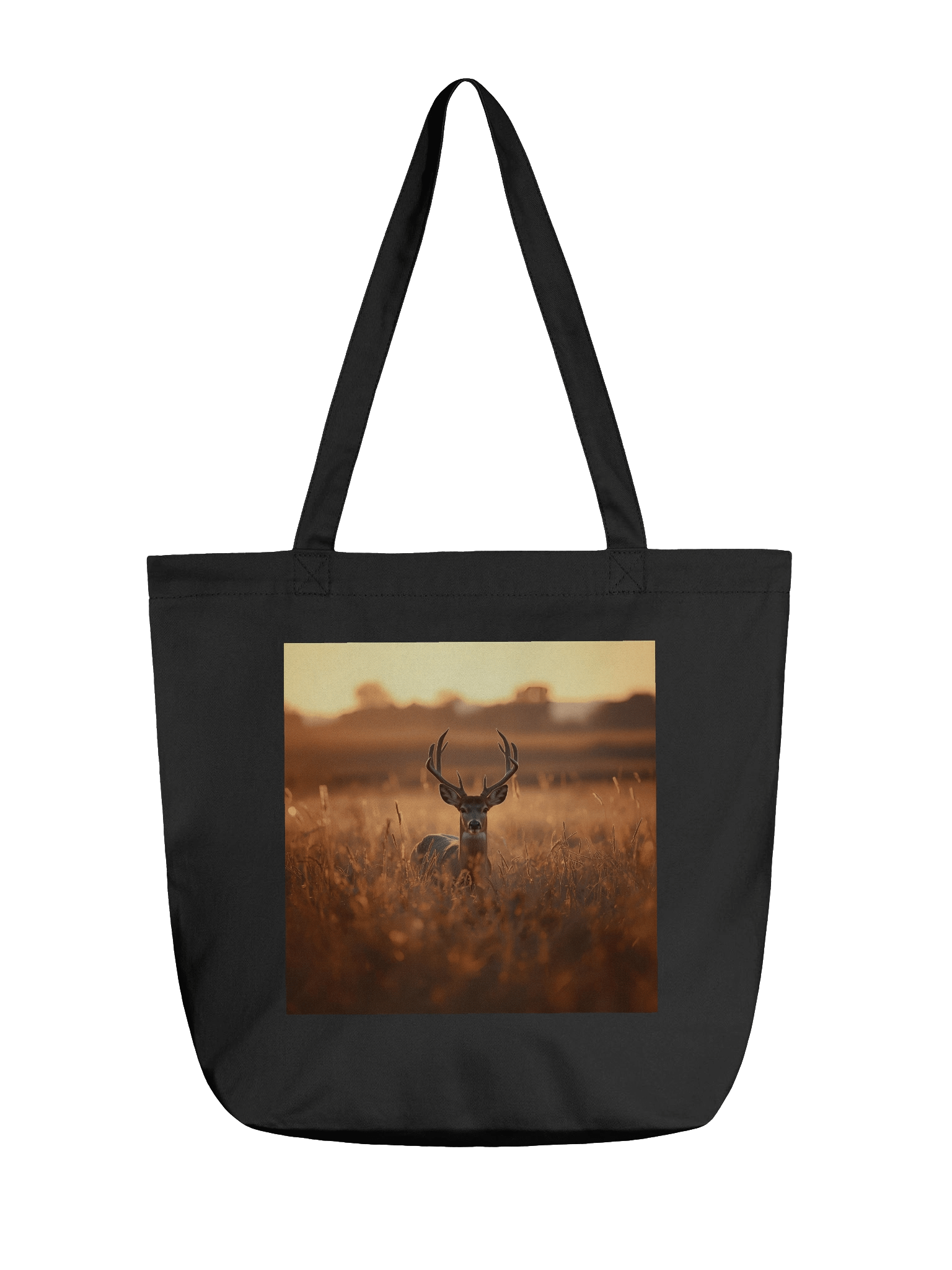 Sunset Deer Serenity Tote Bag product image (1)
