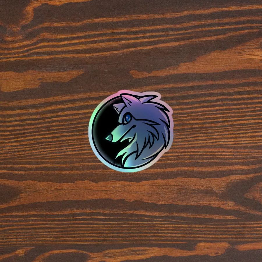 Mystic Wolf Holographic Sticker Set product image (5)