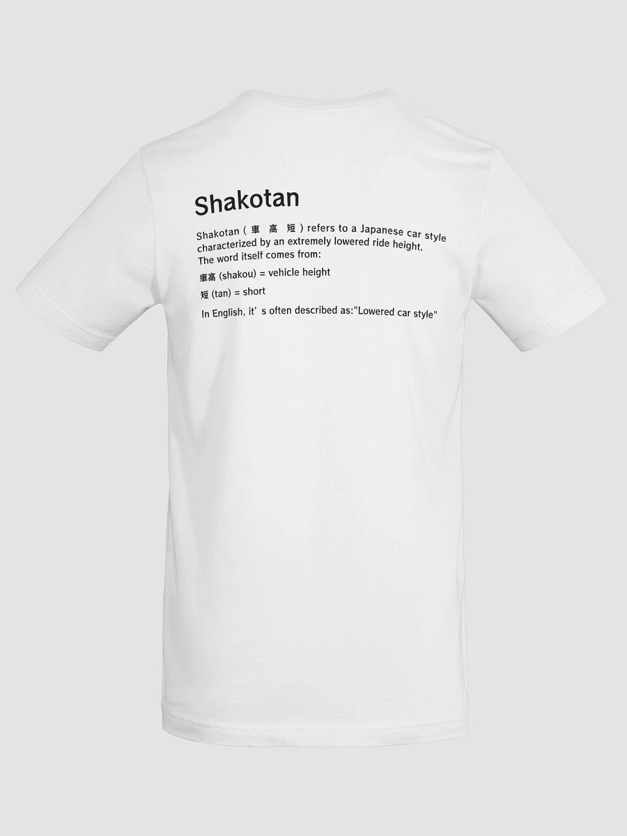 Shakotan -Japanese Car(JDM) Vibe Light Color T-Shirt product image (8)