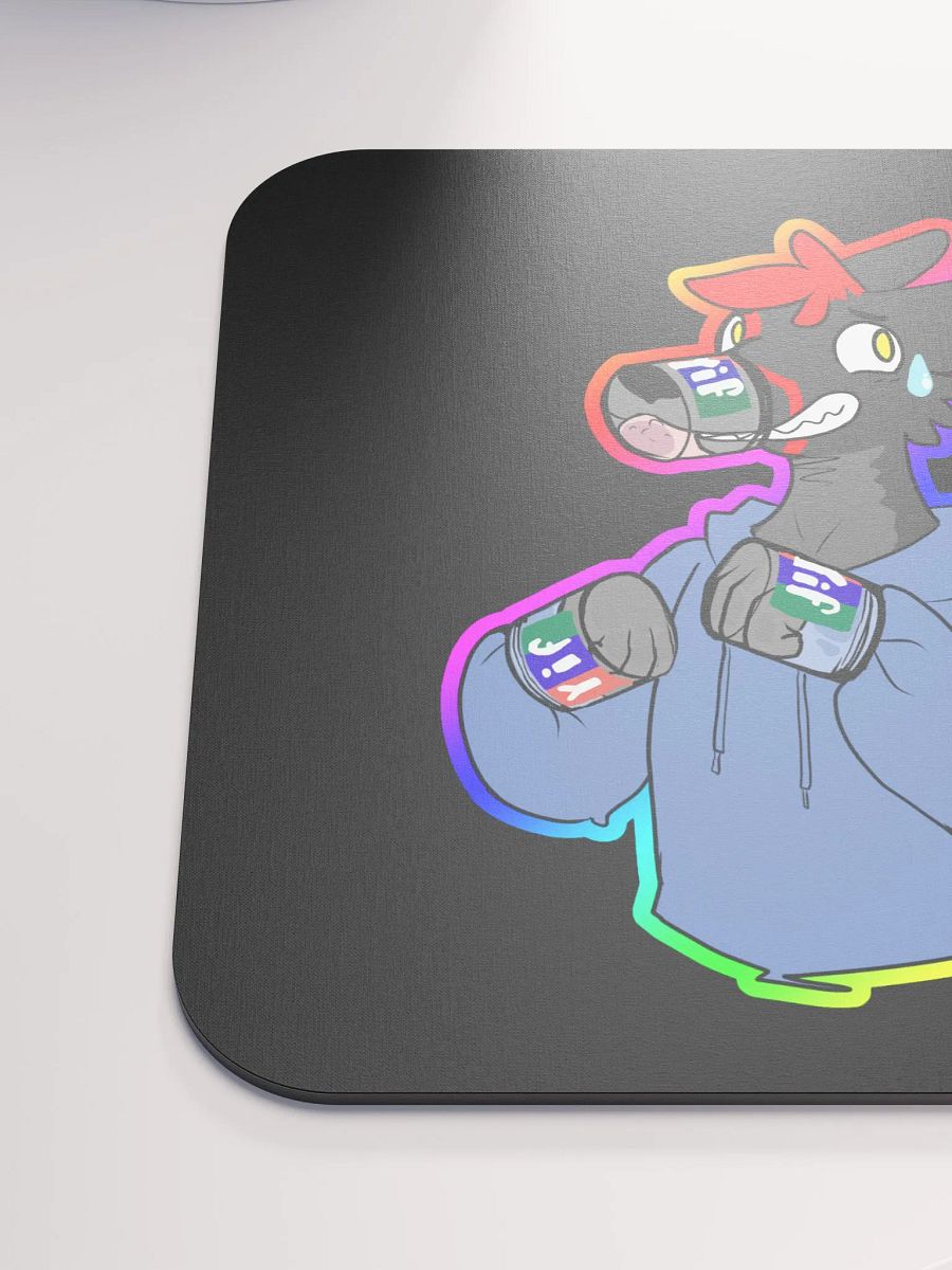 Stuck in the peanut butter Mousepad 8.7″ × 7.1″ product image (6)