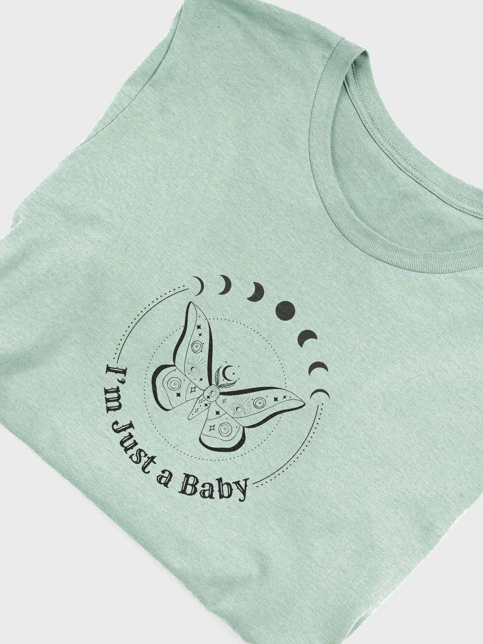 I'm Just a Baby Unisex T-Shirt (Black Design) product image (25)