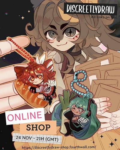 ✨🛒 SHOP OPEN 🎉✨
Check out the cool pics I made of my art for the little shop!
I’m trying a new site to host because I have to...