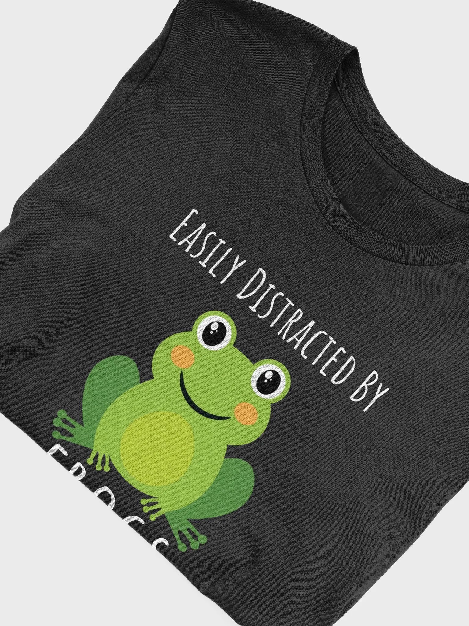 Easily Distracted By Frogs - Unisex T-shirt Bella Canvas 3001 product image (15)