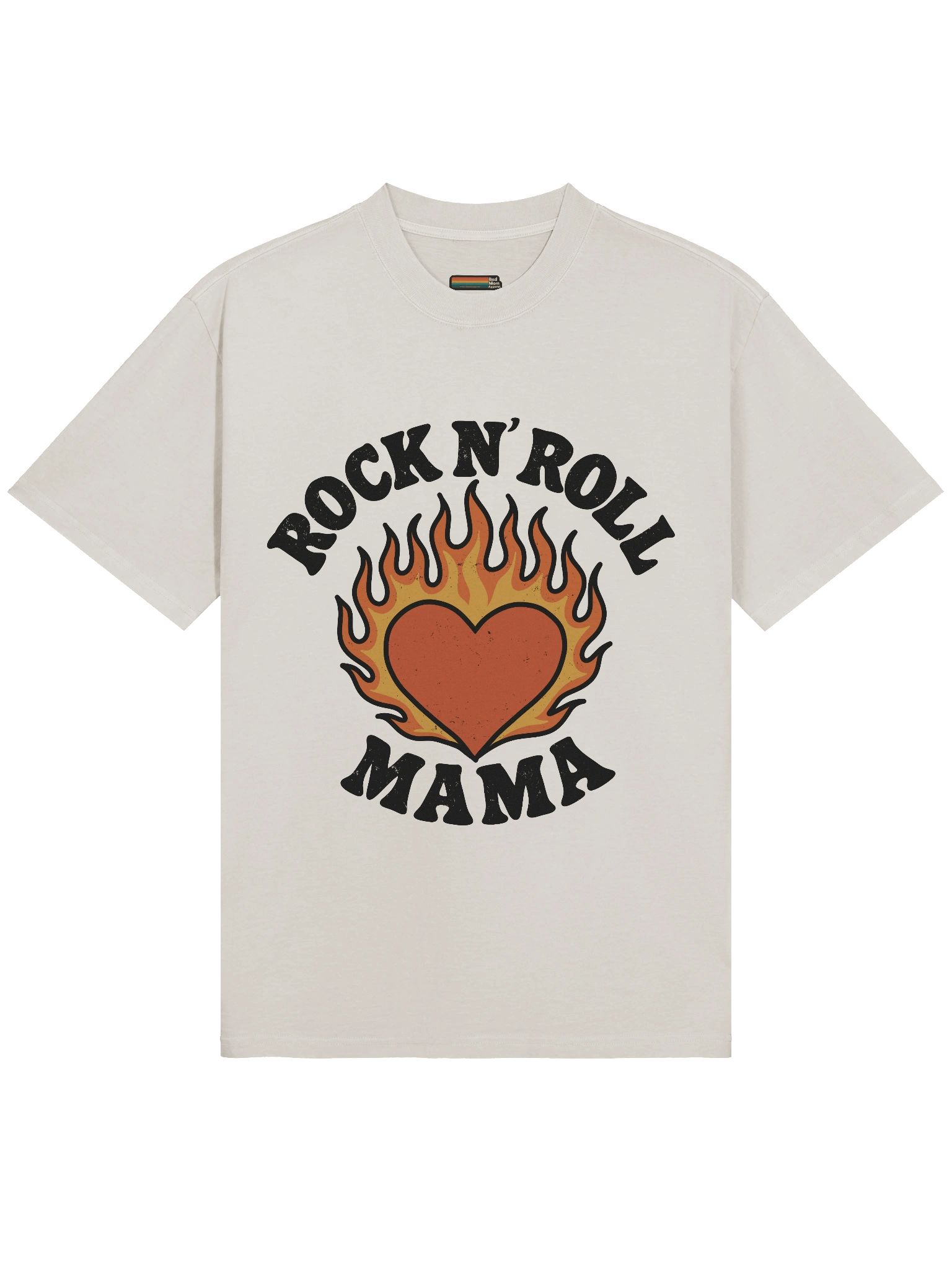 Rock N' Roll Mama Oversized T-Shirt product image (1)