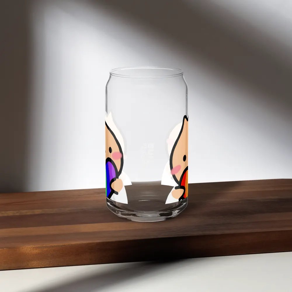 Dumpling Pride Heart | Can-Shaped Glass product image (4)