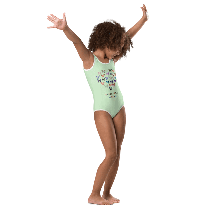 Butterfly Magic All-Over Tara Green Swimsuit product image (1)