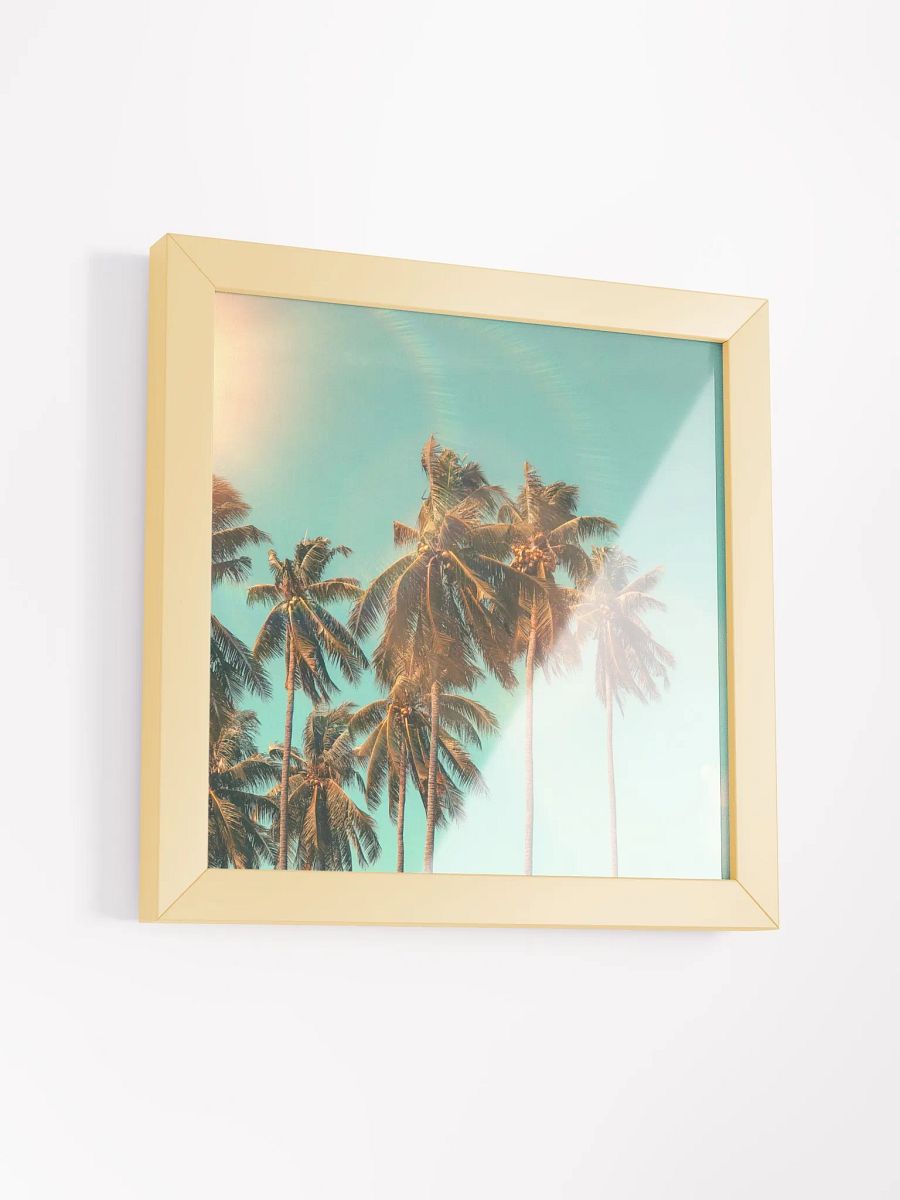 Summer Vibes Framed Matte Poster - Square product image (3)