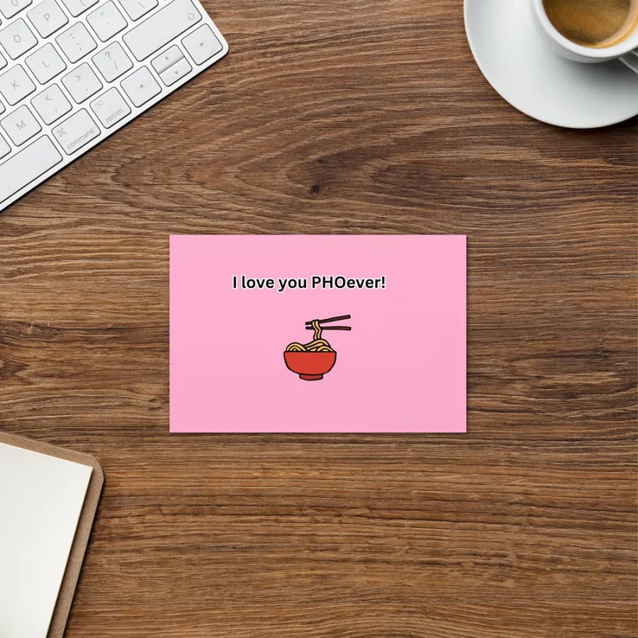 I love you PHOever! Card product image (8)