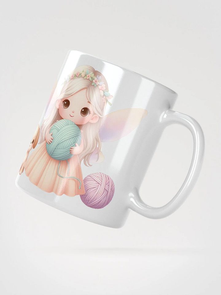 Cute Yarn Lover Mug 11oz 15oz Mug Cup for Yarn Lover Crochet Addict Knitting Lover product image (2)