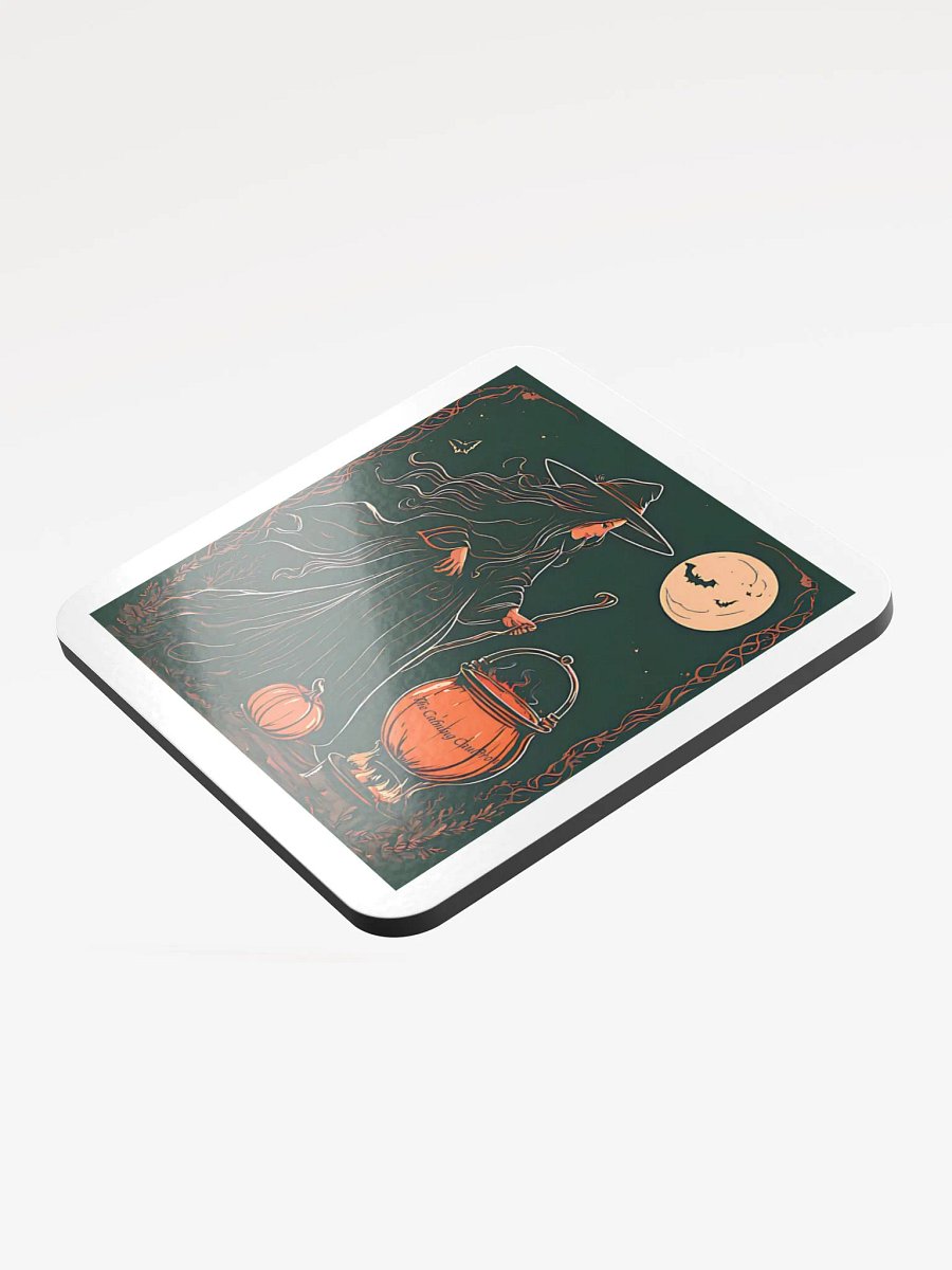 Witchy Brew Glossed Cork Coaster product image (3)