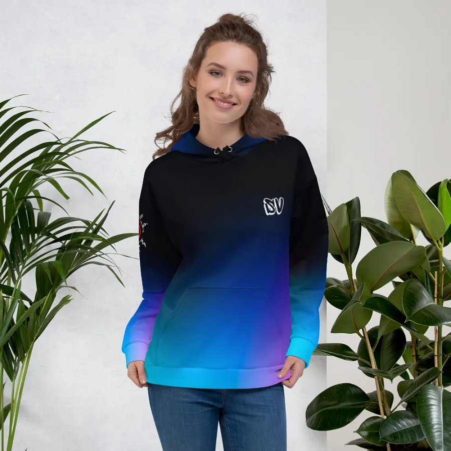 STRAIGHT VIBIN NEON COLOR FADE STYLE JINCHURIKI HOODIE product image (5)