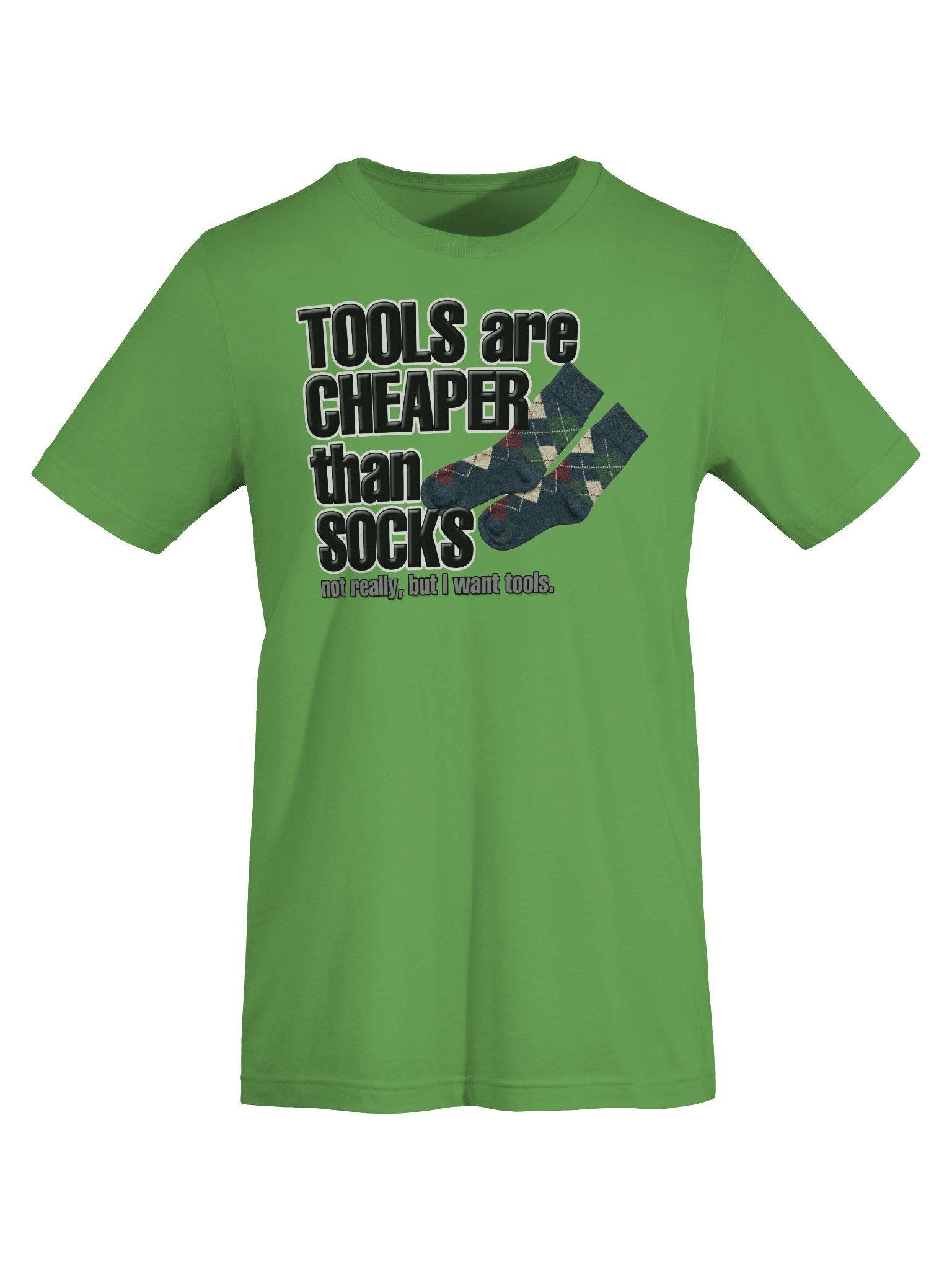 “Tools Are Cheaper Than Socks” Holiday Tee product image (21)