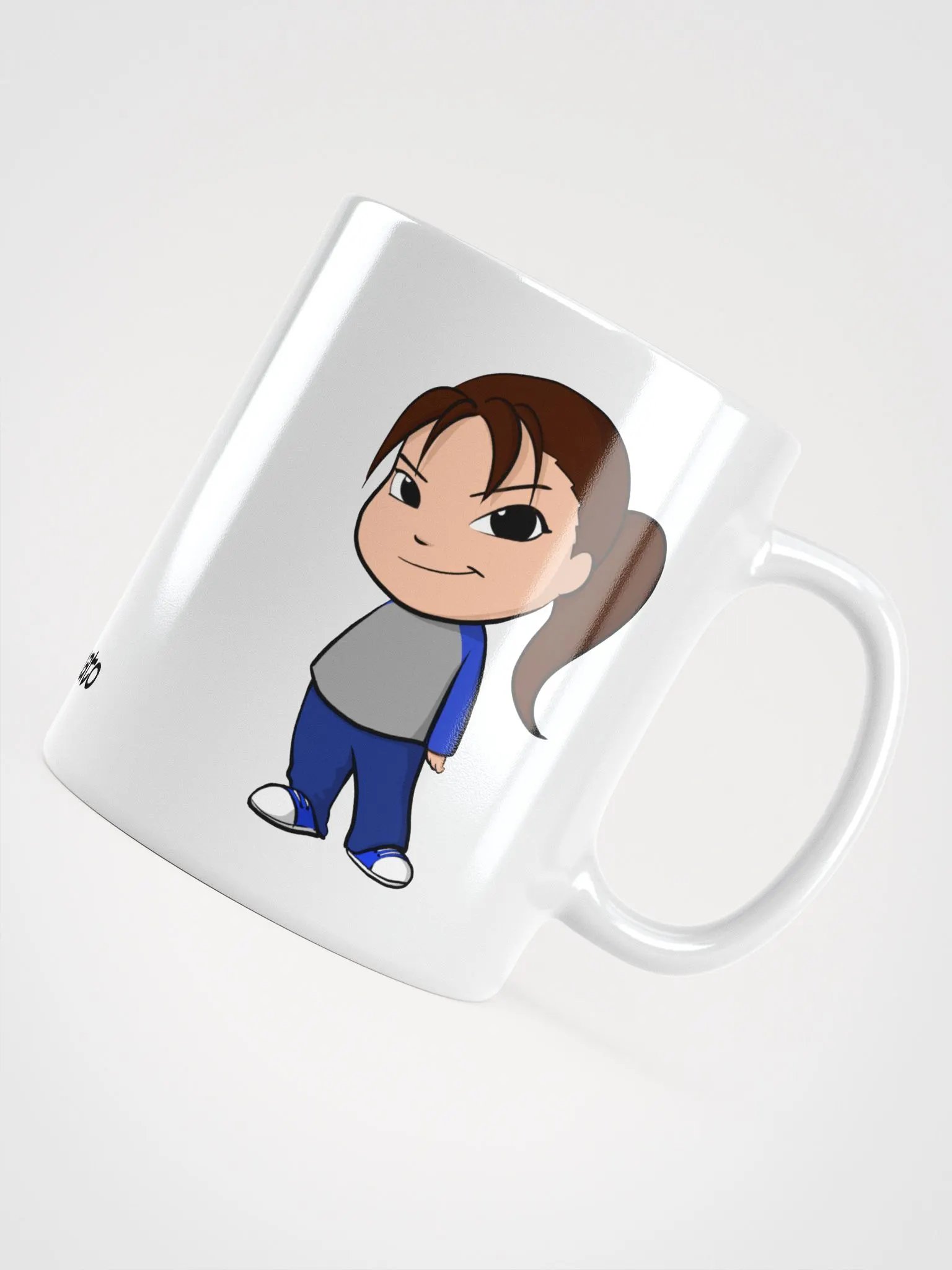 White Mug - Chibi Ami: Cheeky product image (8)
