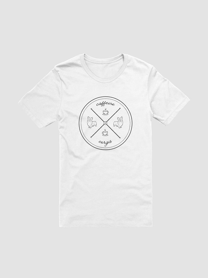 Women's Caffeine & Corgis Tee product image (1)