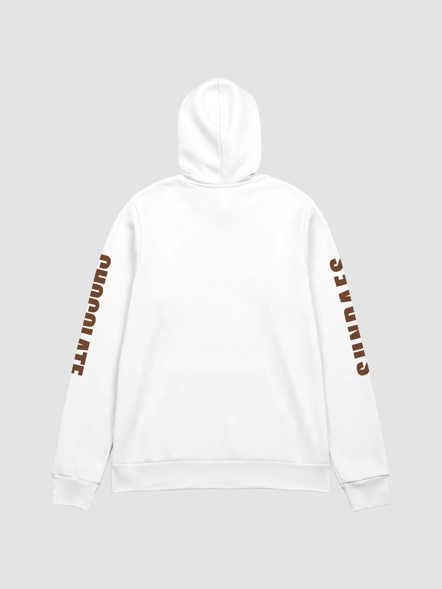 Chocolate Sundaes Classic Hoodie (White) product image (2)