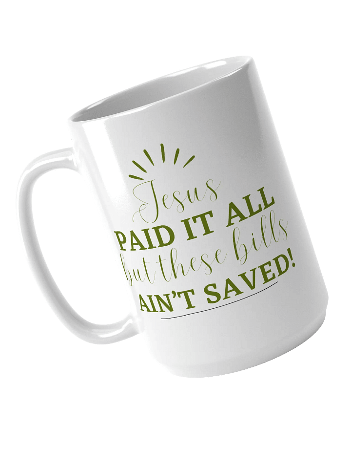 Jesus Paid it All Mug product image (1)
