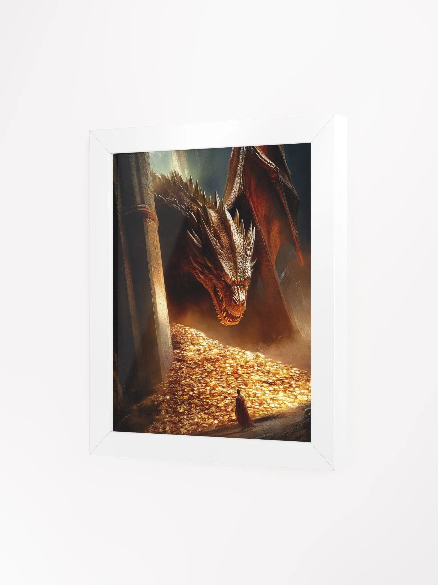 The Dragon’s Hoard - Framed High-Quality Matte Poster product image (48)