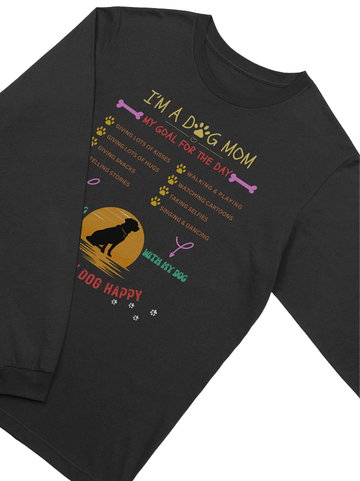 Dog Mum Long Sleeve T-Shirt product image (2)