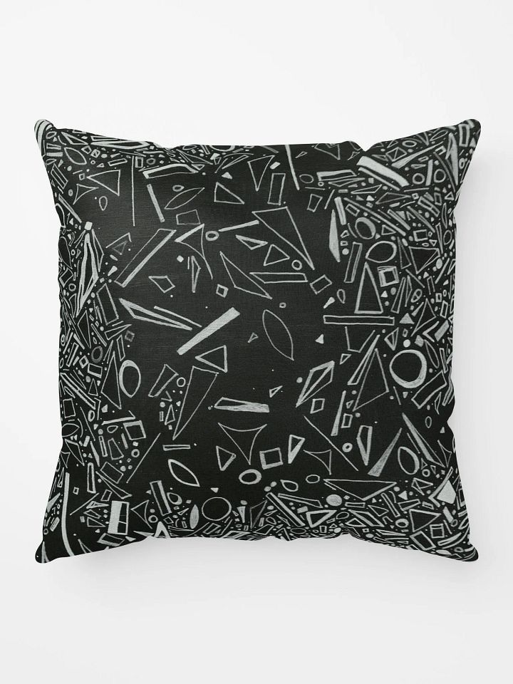 Square Graphic Black-White Pillows product image (1)