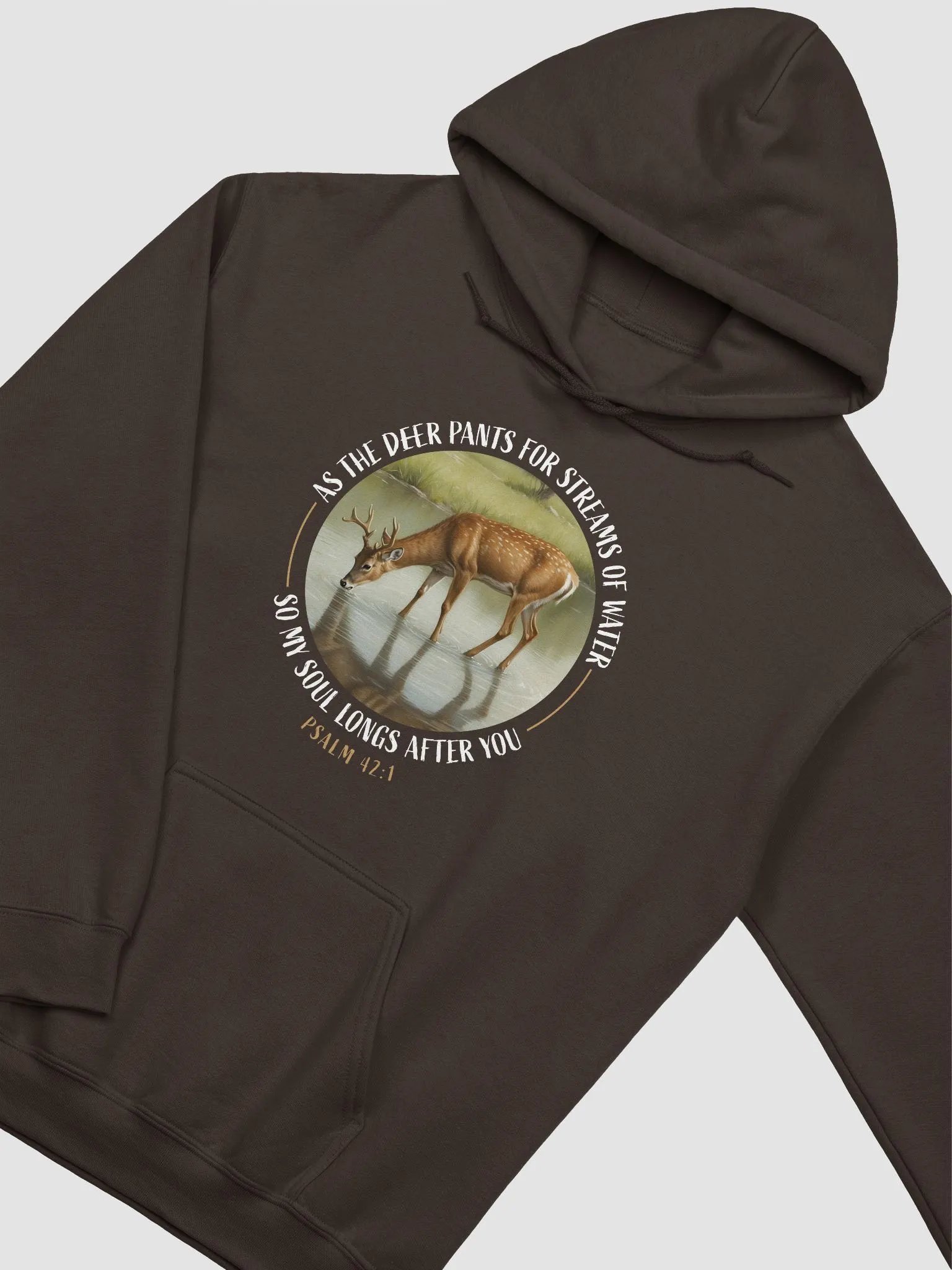 As the Deer Psalm 42:1 Hoodie product image (4)