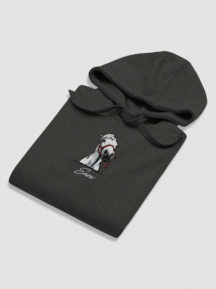 YOUR HORSE! / HOODIE WITH PERSONALIZED NAME / EMBROIDERED product image (2)