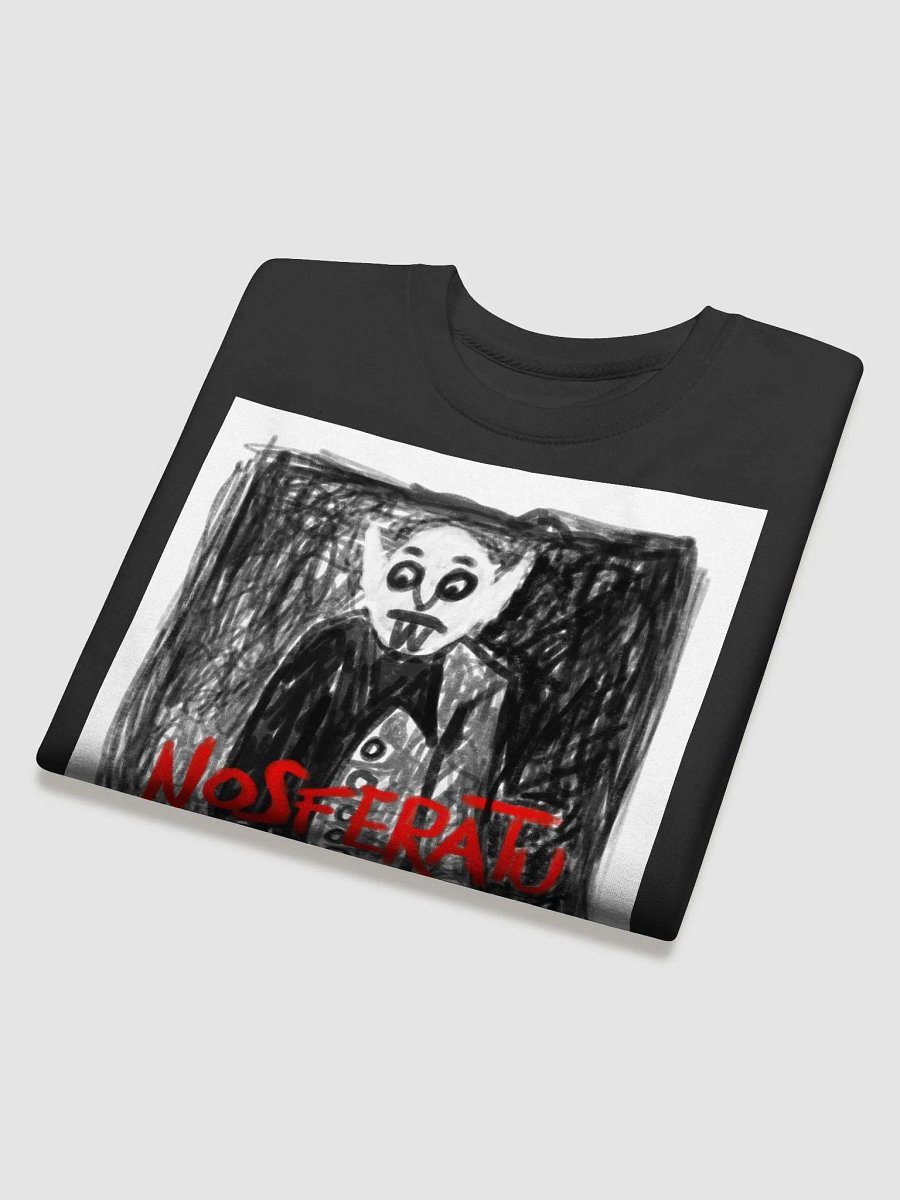🧛‍♂️ "NOSFERATU '22" CreepyKids Unisex Horror Vampire Sweater-Jumper Art Print🩸 product image (4)