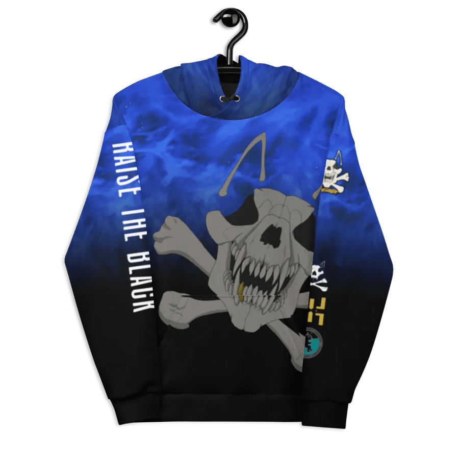 Mongrel Squad Straight Outta Klescher Blue/Black Hoodie product image (7)