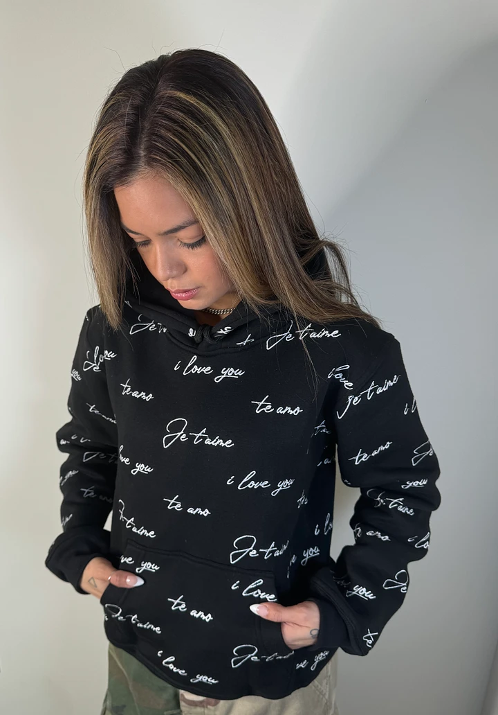 Love All Over Hoodie product image (2)