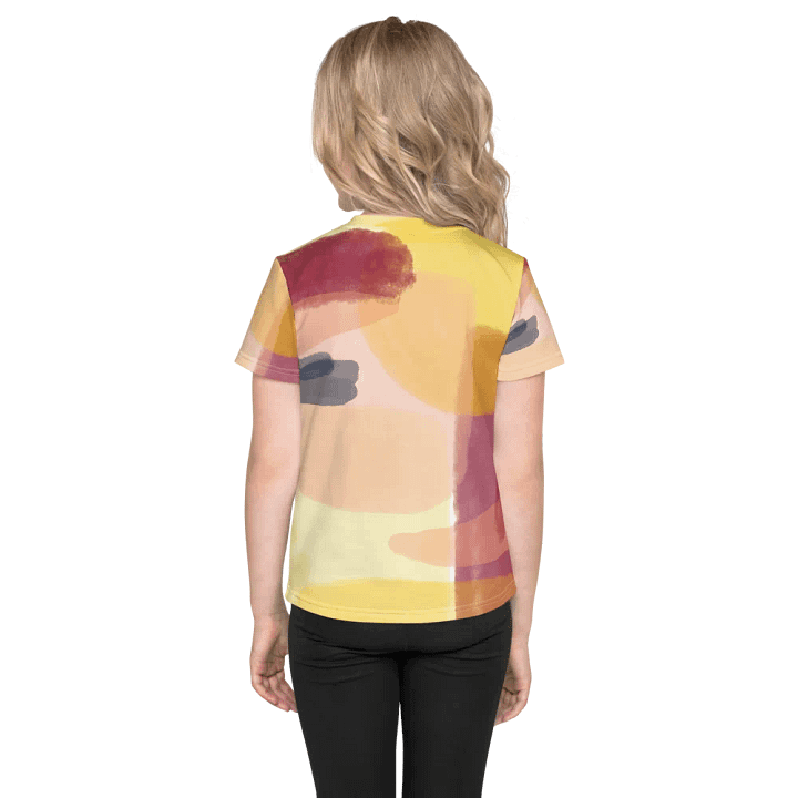 All-Over Print Kids Crew Neck T-Shirt product image (2)