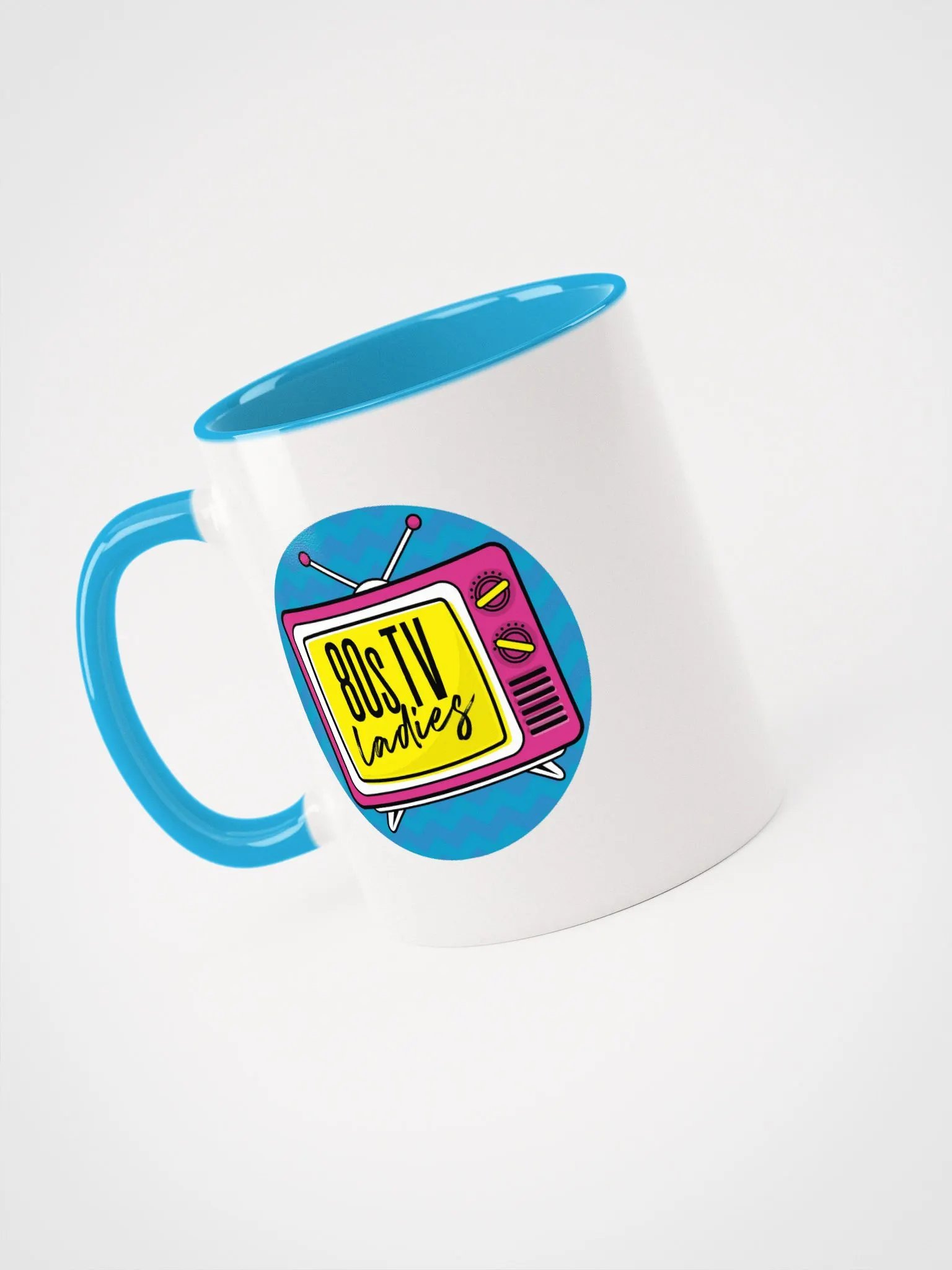 80s TV Ladies Double Logo Mug product image (3)