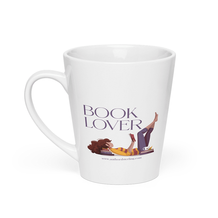 Book Lover Latte Mug product image (1)