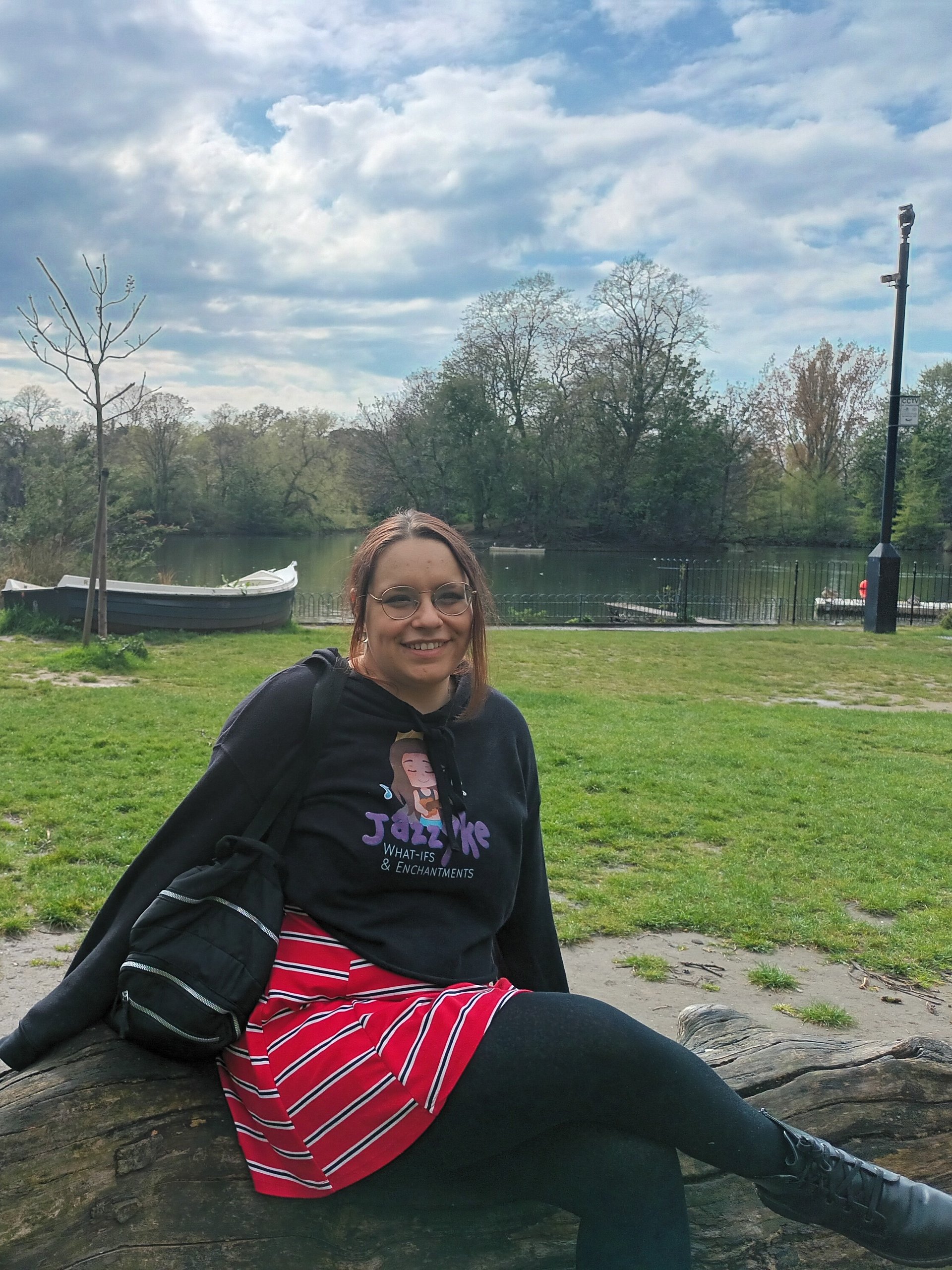 What-Ifs & Enchantments (Logo) ~ Fleece Cropped Hoodie product image (2)