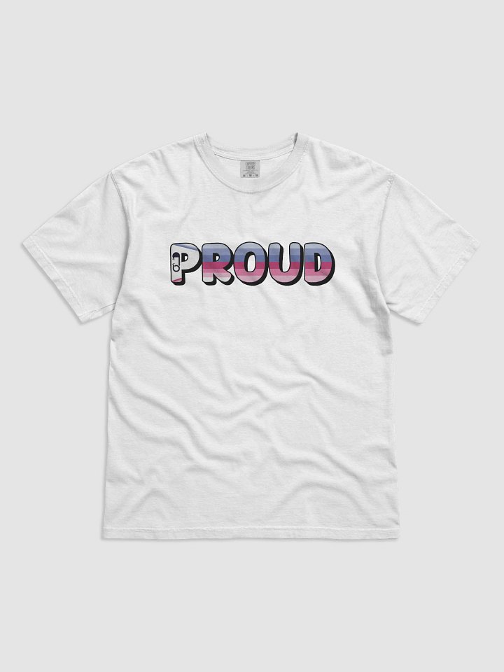 The 'PROUD ABDL' T-Shirt - White product image (1)
