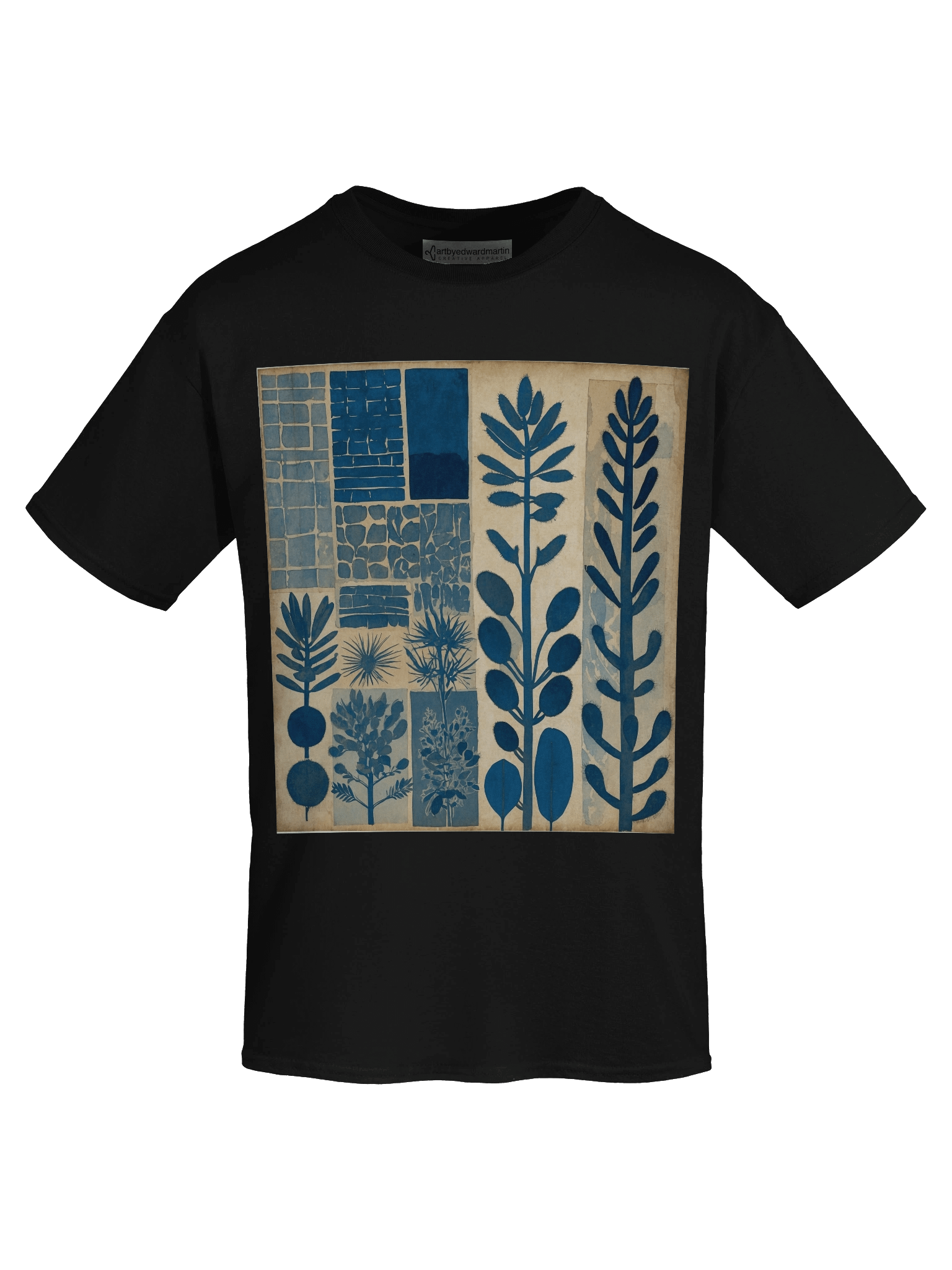 Blue Botanical Tee product image (7)