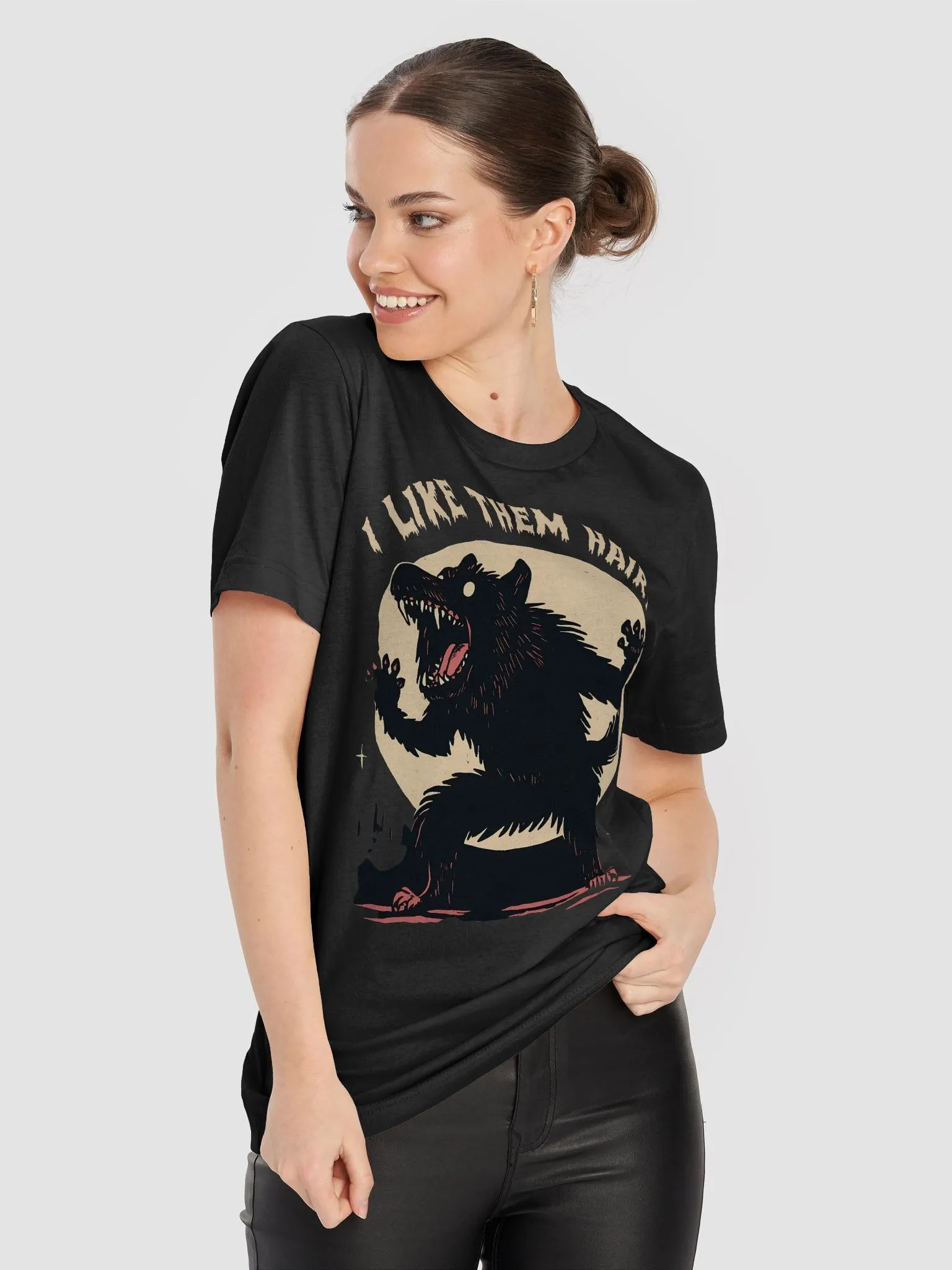 I Like Them Hairy Unisex T-Shirt product image (6)
