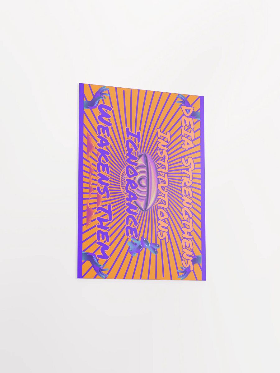 Hands Off DEIA, DEIA Strengthens Institutions, Protest Poster product image (11)