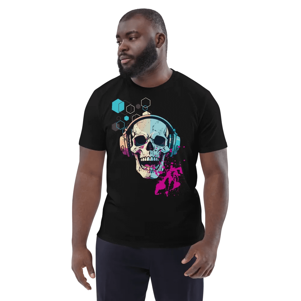 Groove Reaper Skull Organic Tee product image (3)