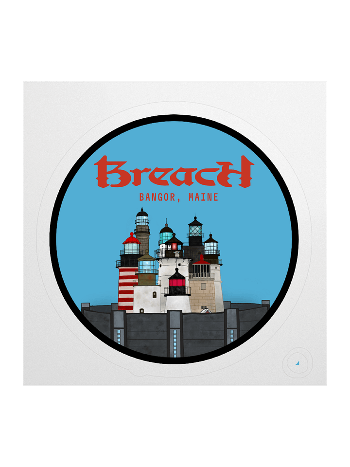 Bangor Lighthouses Sticker product image (1)
