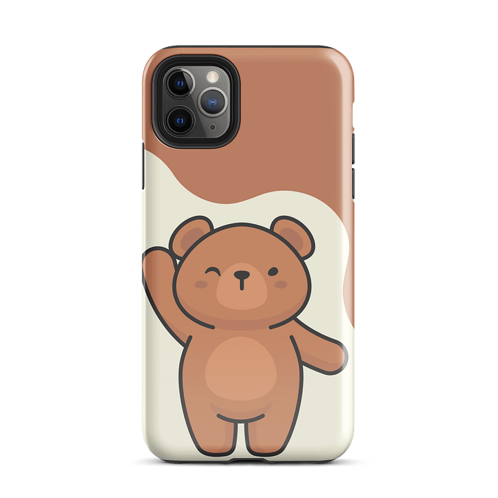 Bear Waving Wonders Tough iPhone® Case product image (26)