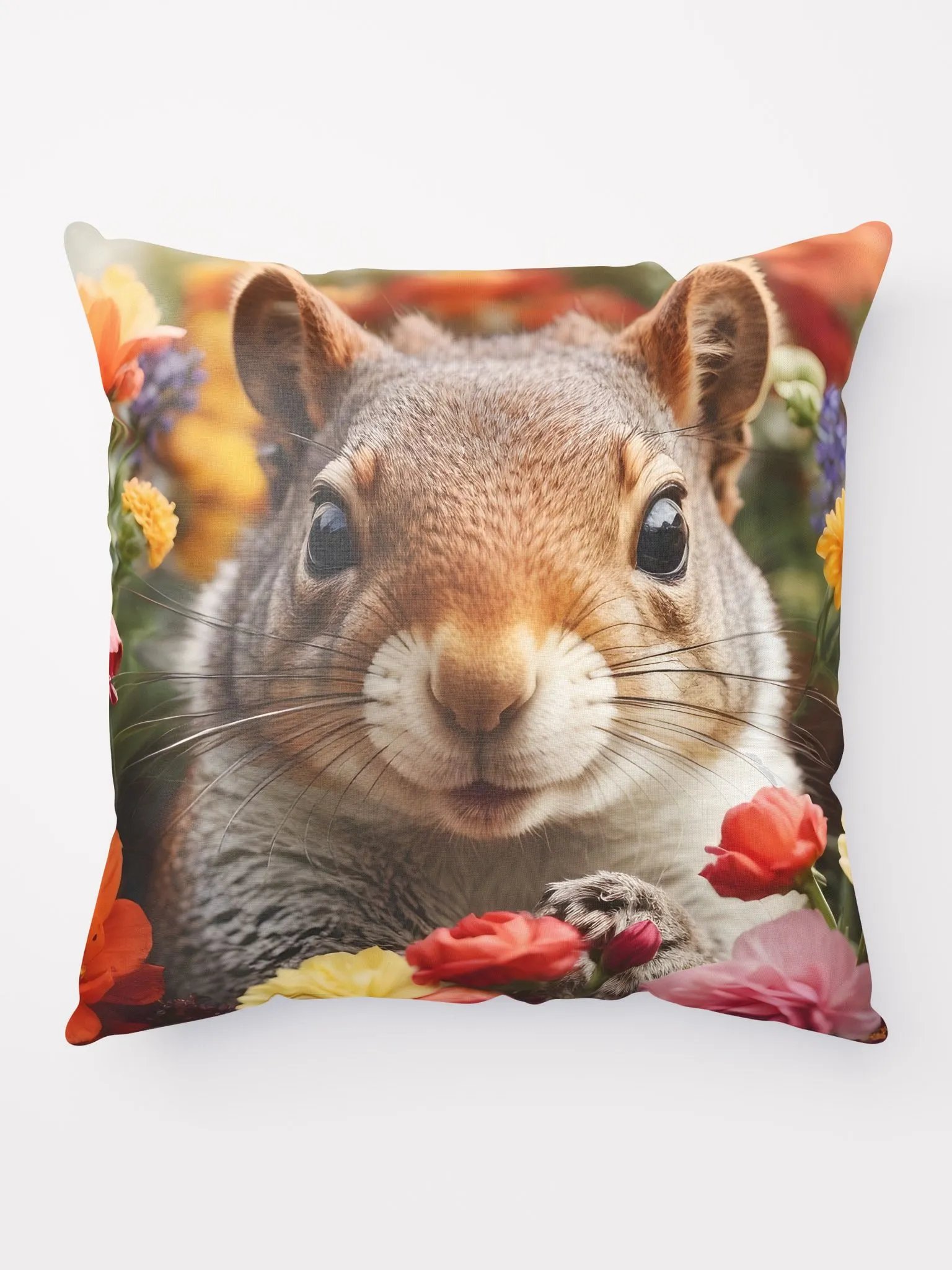 Curious Squirrel in a Floral Paradise product image (9)