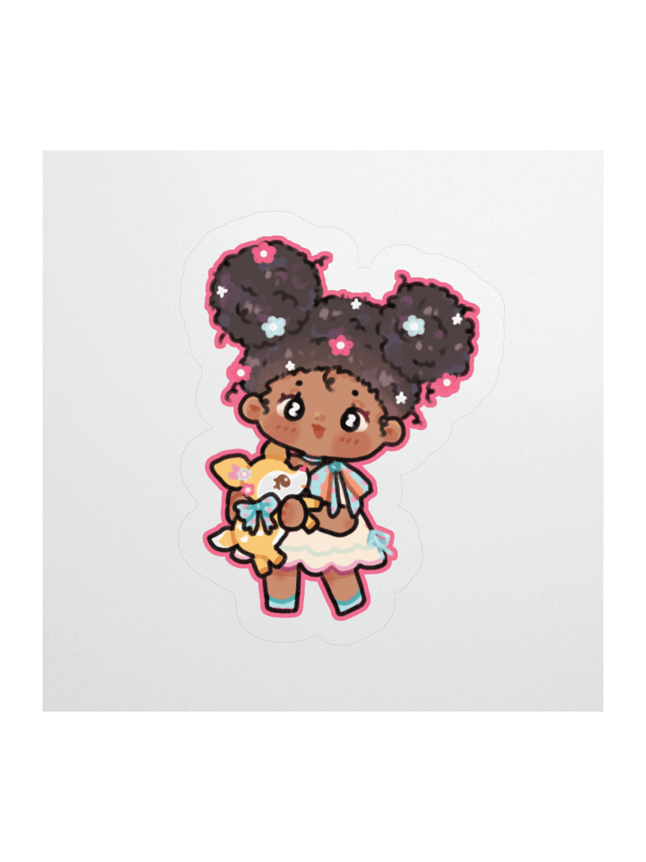♡ minty pink sticker option two product image (1)