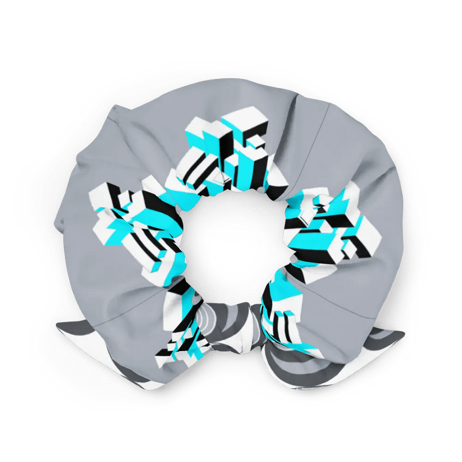 Teal Cluster Scrunchie product image (2)