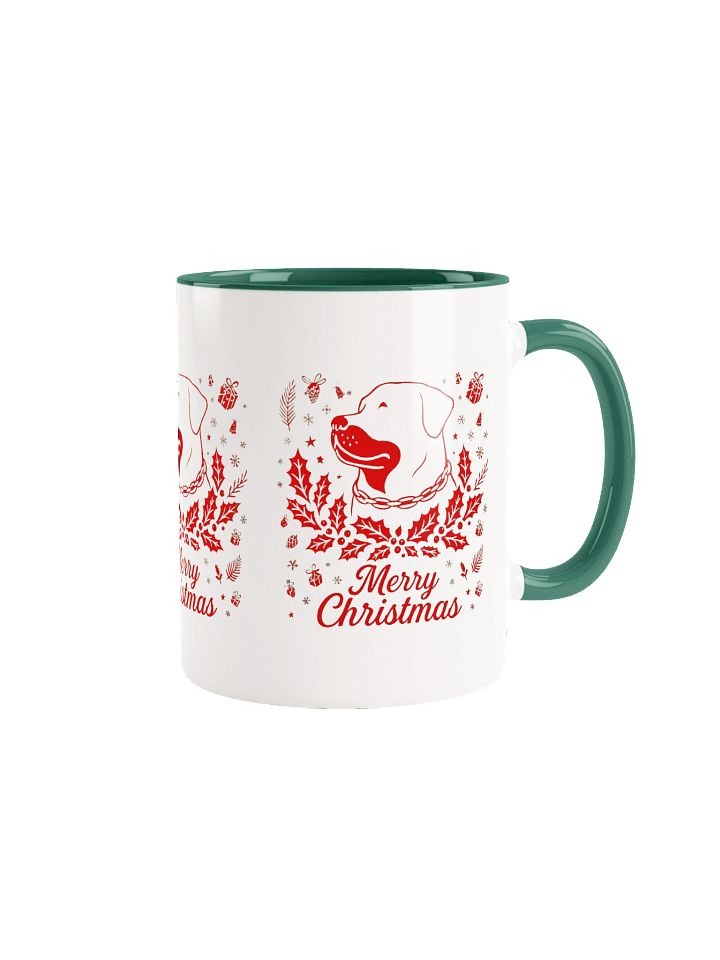 Rolo Christmas mug green accent product image (1)